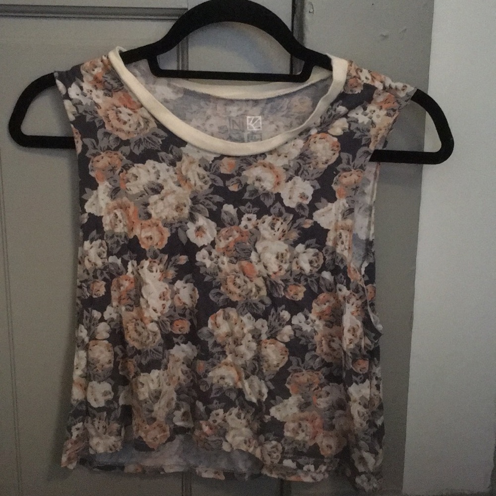 Floral tank top
